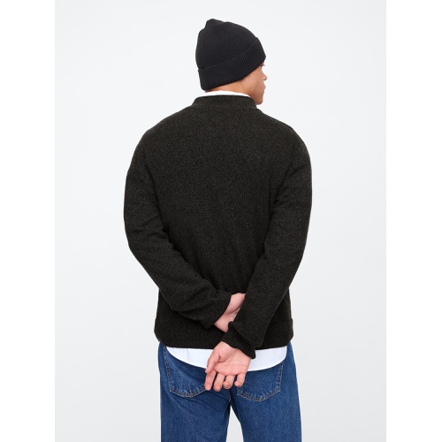 갭 Mockneck Henley Sweater