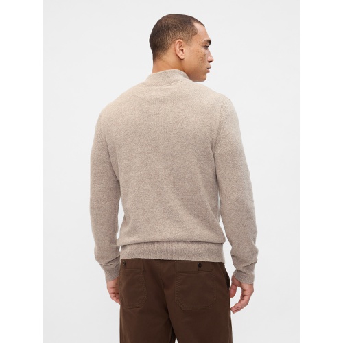 갭 Mockneck Henley Sweater