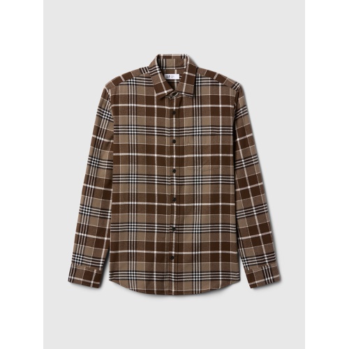 갭 Flannel Shirt in Standard Fit