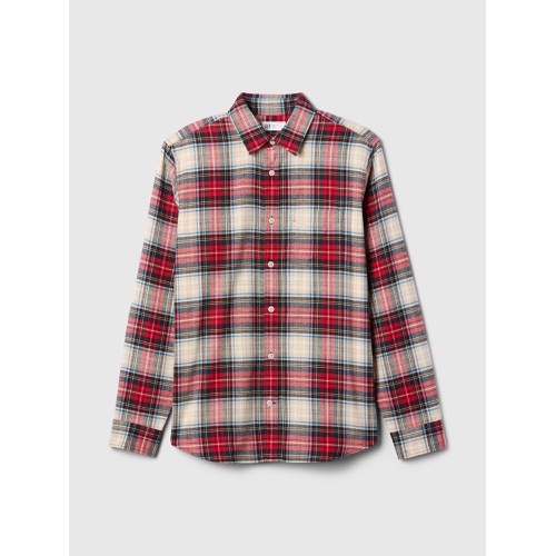 갭 Flannel Shirt in Standard Fit