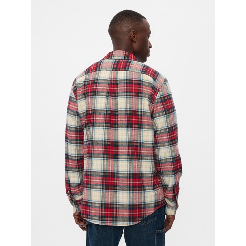 갭 Flannel Shirt in Standard Fit