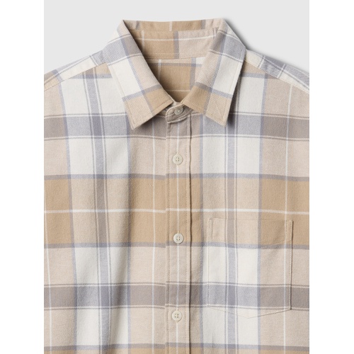 갭 Flannel Shirt in Standard Fit