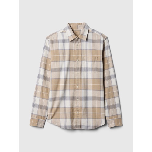 갭 Flannel Shirt in Standard Fit