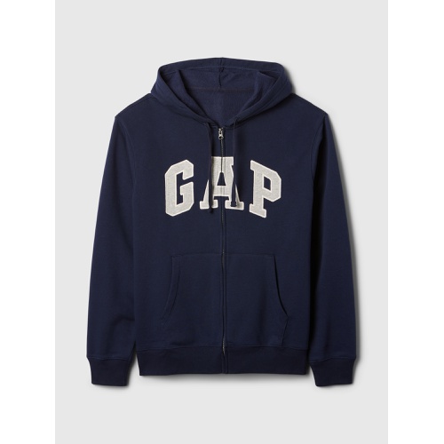 갭 Gap Logo Zip Hoodie