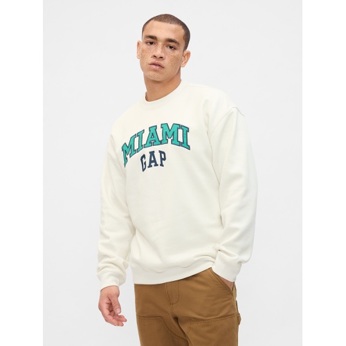 갭 Relaxed Gap Logo Graphic Sweatshirt