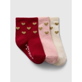 babyGap Valentines Day Crew Socks (3-Pack)