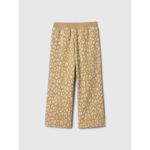 갭 babyGap Logo Wide-Leg Pull-On Pants