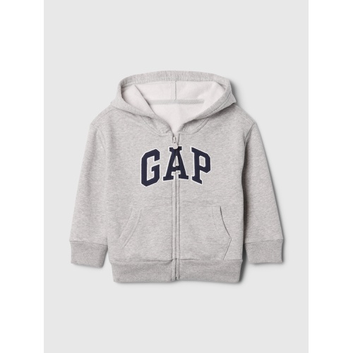 갭 babyGap Relaxed Logo Zip Hoodie