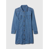 Kids Denim Western Dress