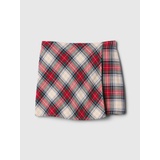 Kids Flannel Skort