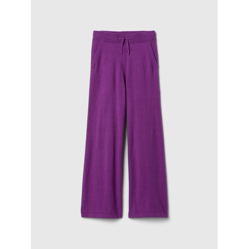 갭 Kids CashSoft Relaxed Wide-Leg Pants