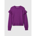 Kids CashSoft Ruffle Sweater