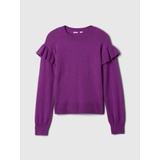 Kids CashSoft Ruffle Sweater