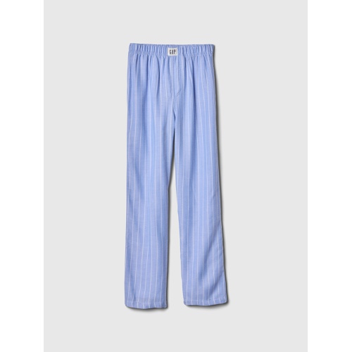 갭 Kids 100% Recycled Stripe Flannel PJ Pants