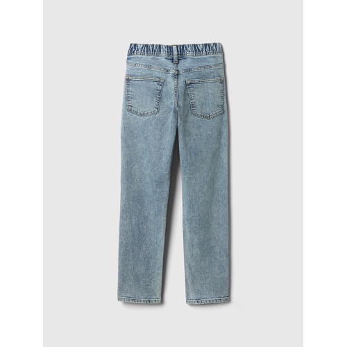 갭 Kids Destructed 90s Original Straight Pull-On Jeans