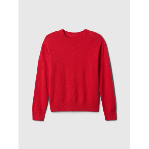 갭 Kids Relaxed CashSoft Crewneck Sweater