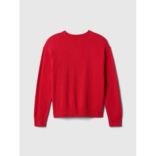 갭 Kids Relaxed CashSoft Crewneck Sweater