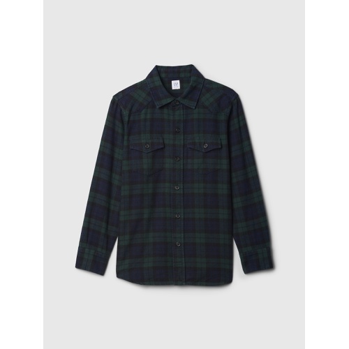 갭 Kids Flannel Western Shirt