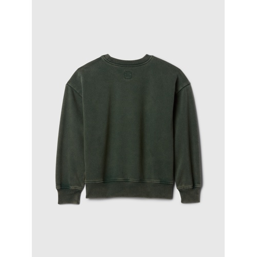 갭 Kids Relaxed Crewneck Sweatshirt