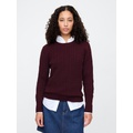 CashSoft Cable-Knit Crewneck Sweater