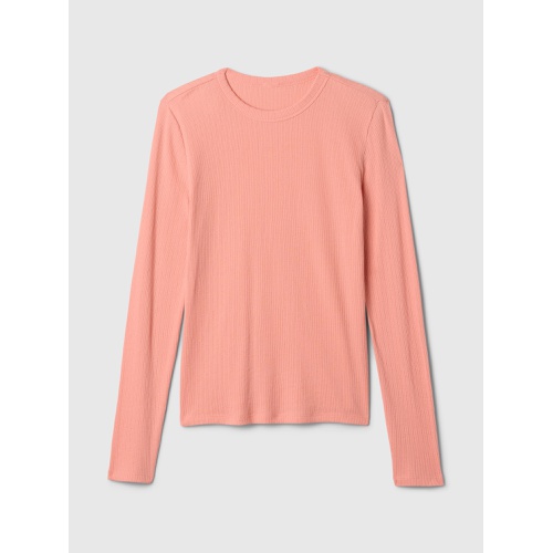 갭 Pointelle Crewneck T-Shirt