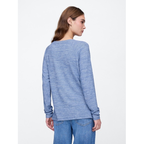 갭 Relaxed Softspun Tunic T-Shirt