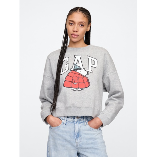 갭 Peanuts Relaxed Gap Logo Sweatshirt