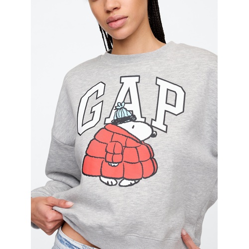 갭 Peanuts Relaxed Gap Logo Sweatshirt