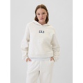 Relaxed Gap Mini-Logo Cropped Hoodie