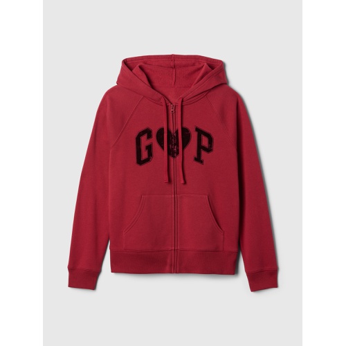 갭 Gap Logo Zip Hoodie
