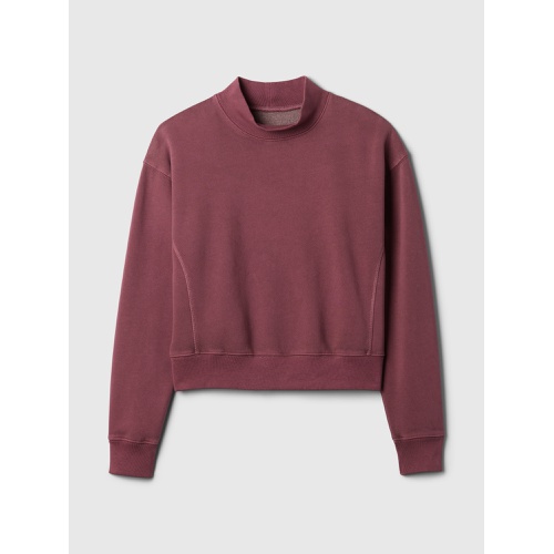 갭 Relaxed Mockneck Sweatshirt