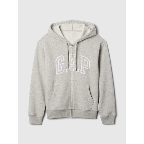 갭 Relaxed Gap Logo Zip Hoodie