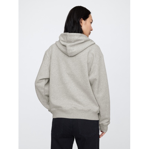 갭 Relaxed Gap Logo Zip Hoodie