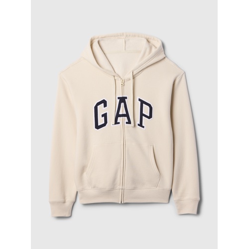 갭 Relaxed Gap Logo Zip Hoodie