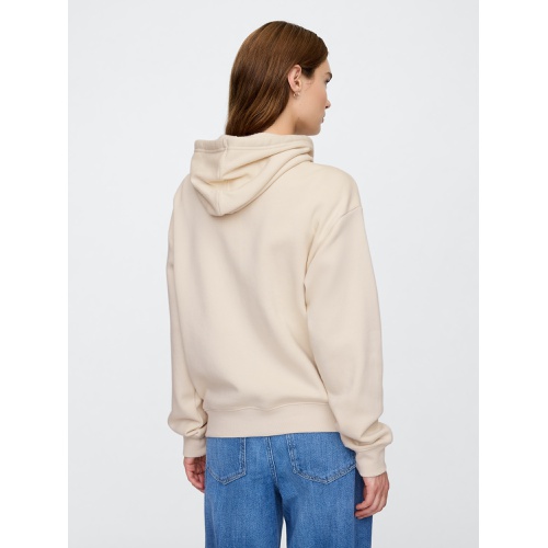 갭 Relaxed Gap Logo Zip Hoodie