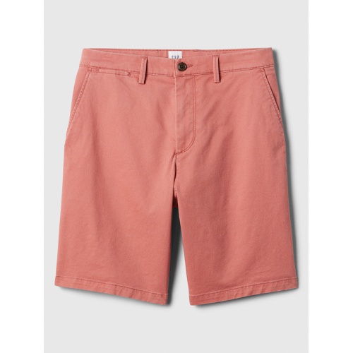 갭 9 Essential Khaki Shorts