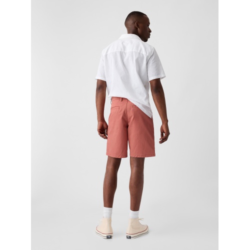 갭 9 Essential Khaki Shorts