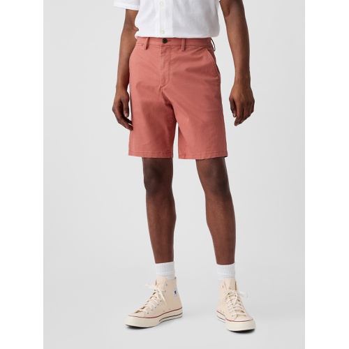 갭 9 Essential Khaki Shorts