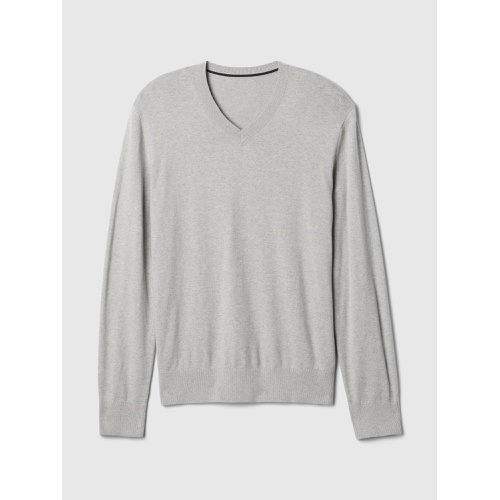 갭 Cotton V-Neck Sweater