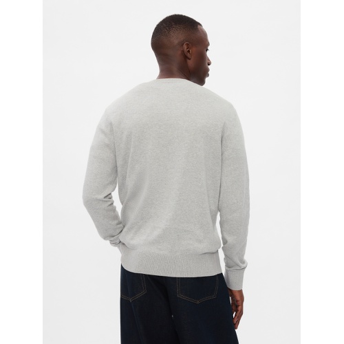 갭 Cotton V-Neck Sweater