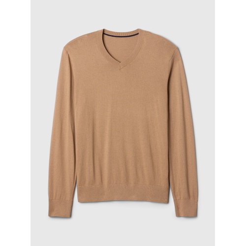 갭 Cotton V-Neck Sweater