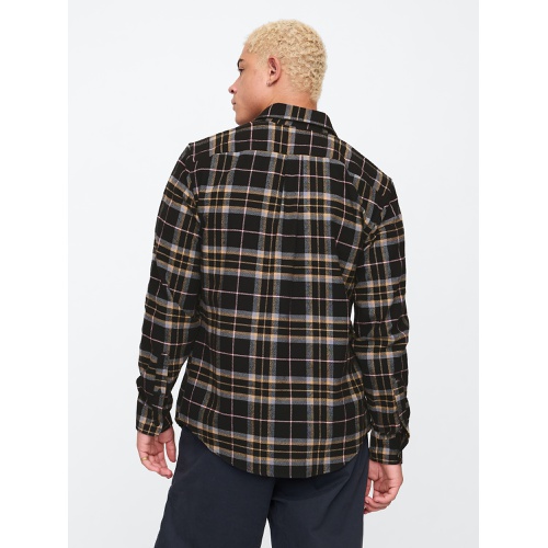 갭 Flannel Shirt in Standard Fit