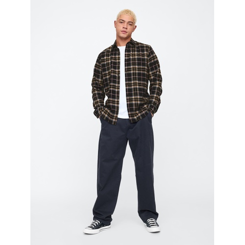 갭 Flannel Shirt in Standard Fit