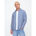 Stretch Poplin Shirt in Standard Fit