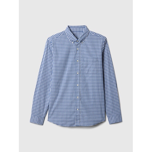 갭 Stretch Poplin Shirt in Standard Fit