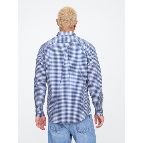 갭 Stretch Poplin Shirt in Standard Fit