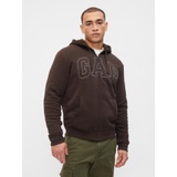 Gap Logo Sherpa-Lined Zip Hoodie