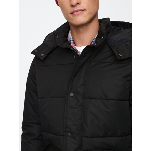 갭 Relaxed ColdControl Max Short Puffer Coat