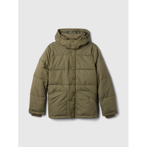 갭 Relaxed ColdControl Max Short Puffer Coat