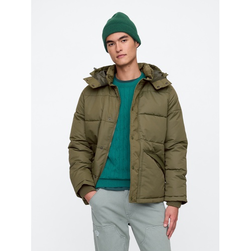 갭 Relaxed ColdControl Max Short Puffer Coat